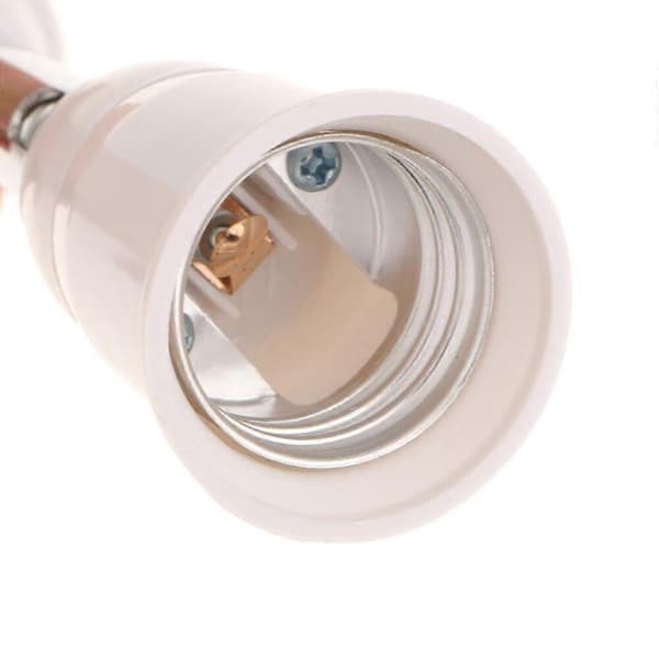 GETIT Lamphållare lamphållaradapter universalled vit,