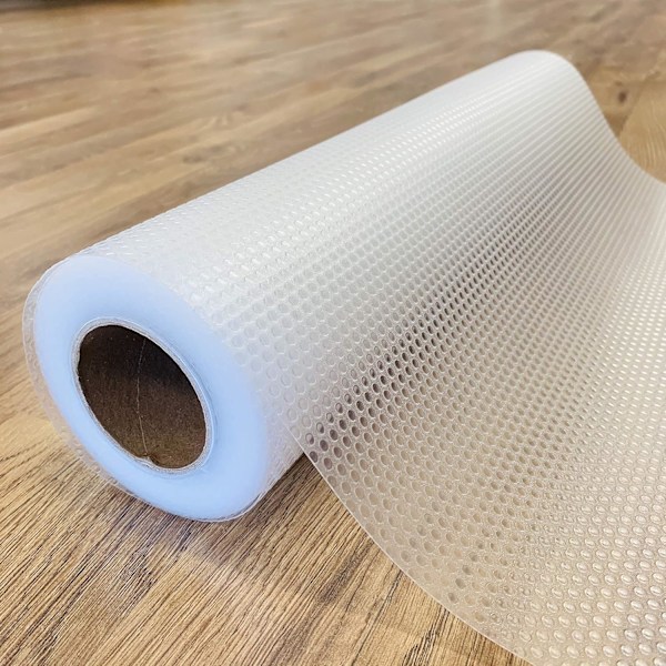Halkfria EVA Hyllpapper, Premium Kvalitet Kökslådsmatta, Halkfri & Fläckresistent, BPA-fri, Lätt Att Klippa Och Tvätta, Håller Skåp,