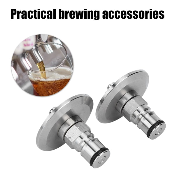 Tri Clamp Kulkoppling Adapter, SS304 Rostfritt Stål Erbjuder Pålitlig Konisk Jäsningstransfer
