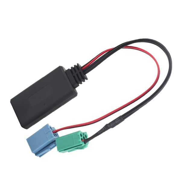 Autolydadapter Mini ISO 6-pinners 8-pinners kontakt Bluetooth 5.0 AUX-kabel for Renault Clio / Espace / Kangoo / Laguna