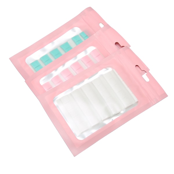 Manicure Clay Adhesive Genanvendelig Fjernelse Neglekunst Stativ Ler til Falske Negle Tips Display Praksis 3 Farver