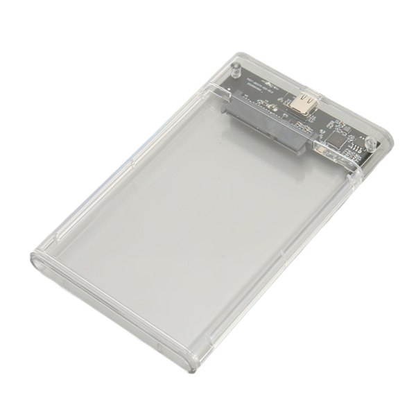 2,5-tommers harddisk kabinett rask overføring 5 Gbps ripebestandig ekstern HDD-kabinett adapter for 2,5-tommers SATA harddisker SSD