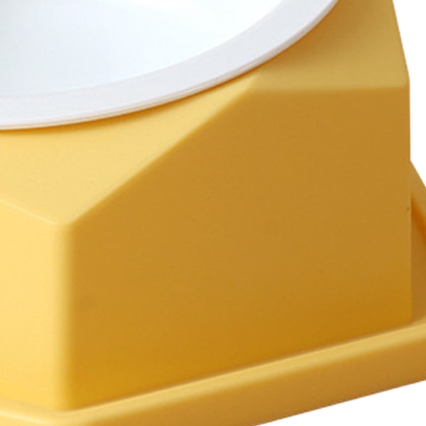 Keramisk Hundskål, Spillfri Design med Hexagonal Form för Estetiskt Tilltal, Kraftig Halkfri Skål för Kontinuerlig Användning, Diskmaskin- & Mikrovågssäker