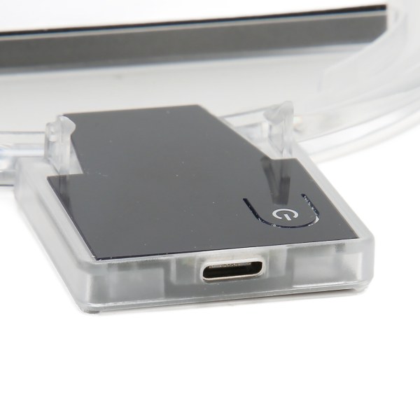 Digital RGB LED-base for PS5 vertikal stativ - 4 fargemoduser - Robust og slank RGB LED-konsollstativ for PS5