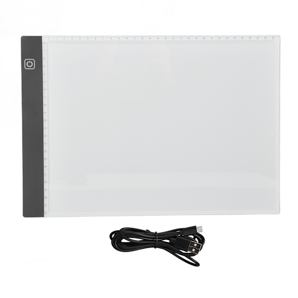 5V USB A4 Kopi Tavle 3 Nivåer Dimming Touch Control LED Tegning