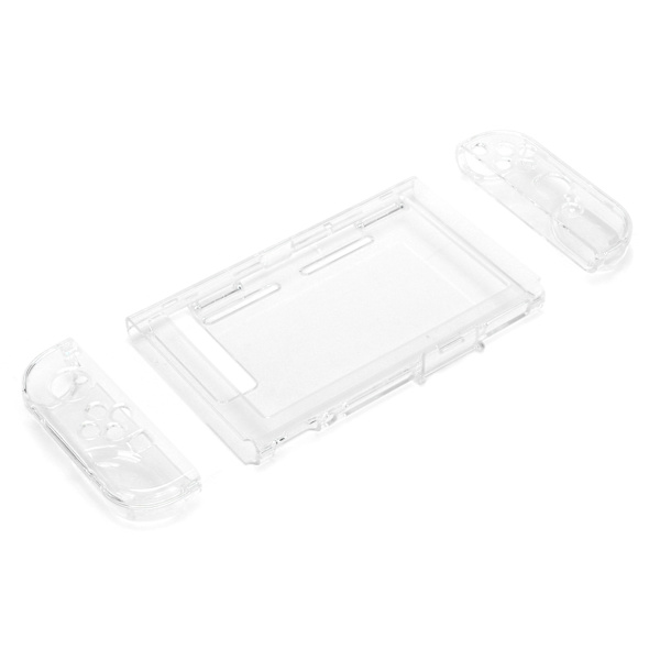 Dockningsbart fodral för Switch 3 i 1 Genomskinligt stötdämpande och reptåligt skyddande fodral för Switch
