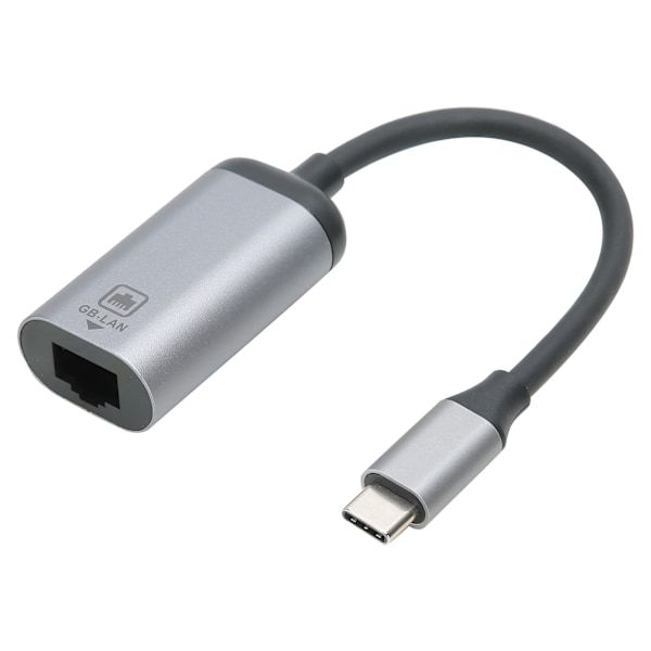 TypeC-liitäntä Gigabit RJ45 -verkkoporttisovittimen lyhyt kaapeli Windows Android OS X -käyttöjärjestelmille