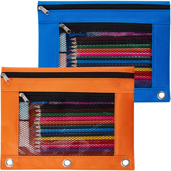 Binderslomme 2 stk Blyantlomme 3 Ring