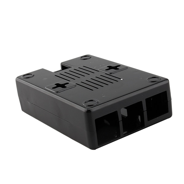 Til Raspberry Pi 2 Model B B+ Etui Sort ABS Plast Cover Skal Taske Kabinet Computer Boks