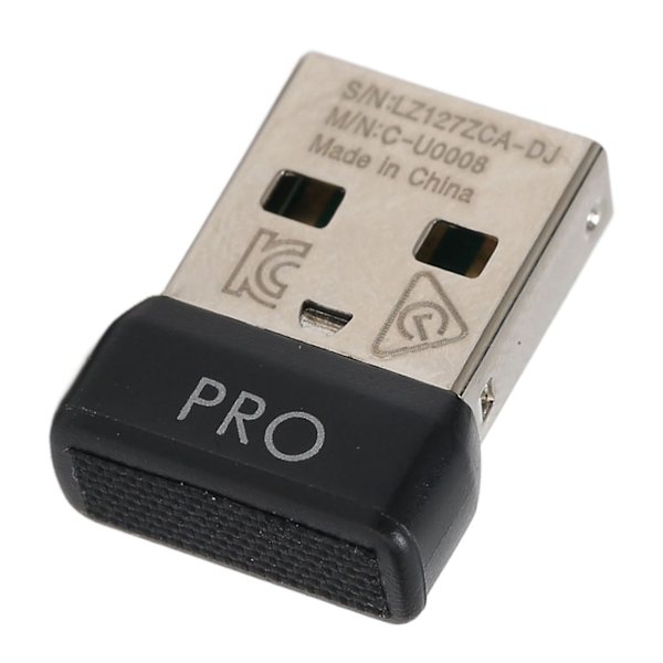 USB-musemottaker trådløs 2.4G enkel utskiftbar ABS bærbar mini musemottaker for Logitech G Pro