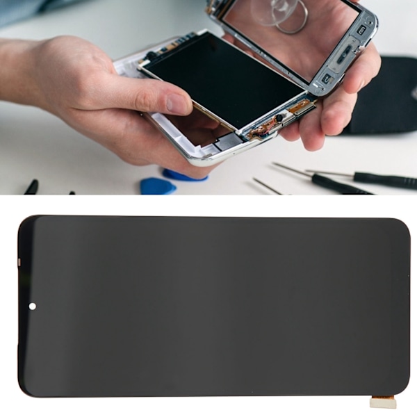 Matkapuhelimen LCD-näyttöpaneeli, ei sormenjälkitunnistusta, näytön vaihtotyökaluilla Redmi Note10 Note10S -puhelimille