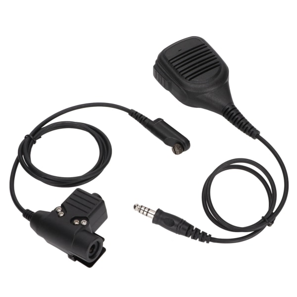 7,1 mm axelmikrofon tvåvägsradiohögtalarmikrofon med U94 PTT för Hytera PD600 PD602 PD605 PD662 PD665 PD680 X1p X1e