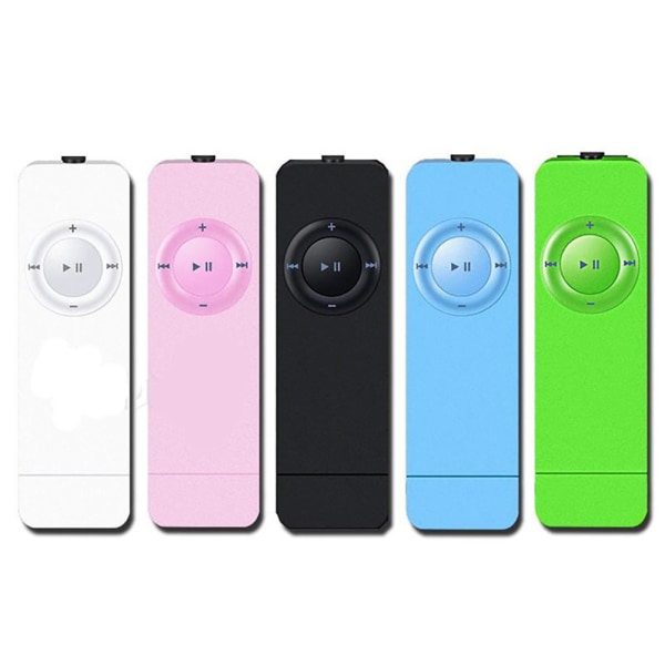 Bærbar USB Sport U Disk MP3 Music Player Slim Lettvekts Music Media MP3 Player