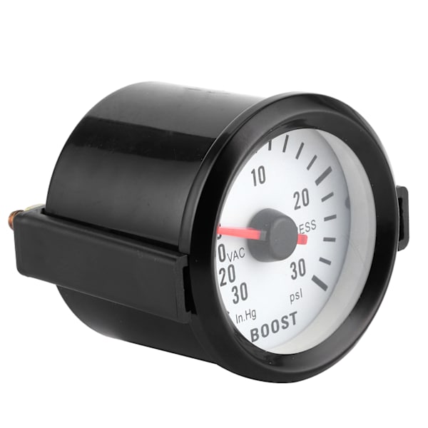 Universaali Boost Pointer -mittari Tyhjiöpainemittari 0-30PSI 12V Sininen LED-näyttö 52mm Dia Autoille Moottoreille