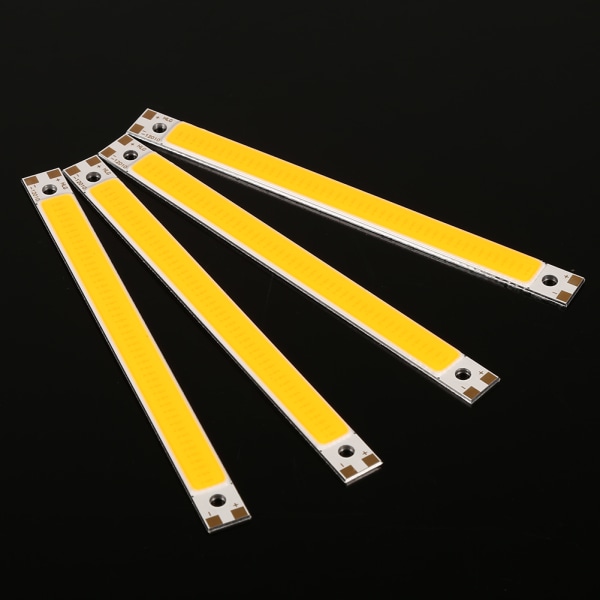 4 stk. 120*10MM High Power Strip 10W COB LED-lyspære