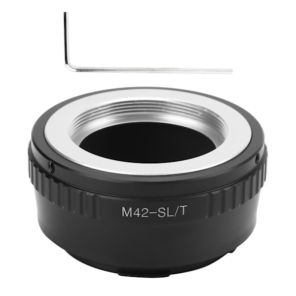 Aluminiumlegering Kameraobjektiv M42 Monteringsrør Ringadapter til Leica L /T Monteringskamera
