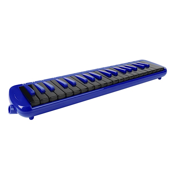 Melodica 37 Key Wind Musical Instrument Suitable for Beginner Practice Bag F37s(Blue )