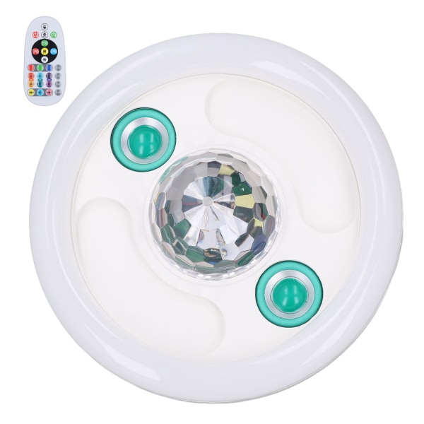 LED Bluetooth -musiikkivalo kahdella kaiuttimella, langaton 36 W E27 R
