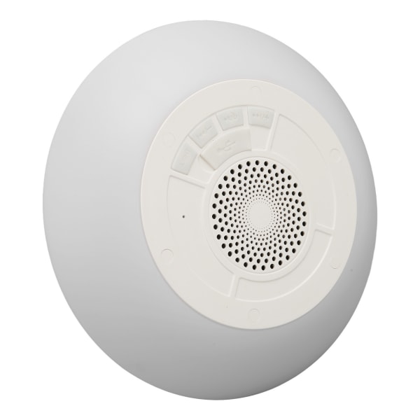 Bärbar poolhögtalare inbyggd mikrofon stereo IPX7 vattentät flytande Bluetooth badtunna högtalare med RGB färgglada lampor