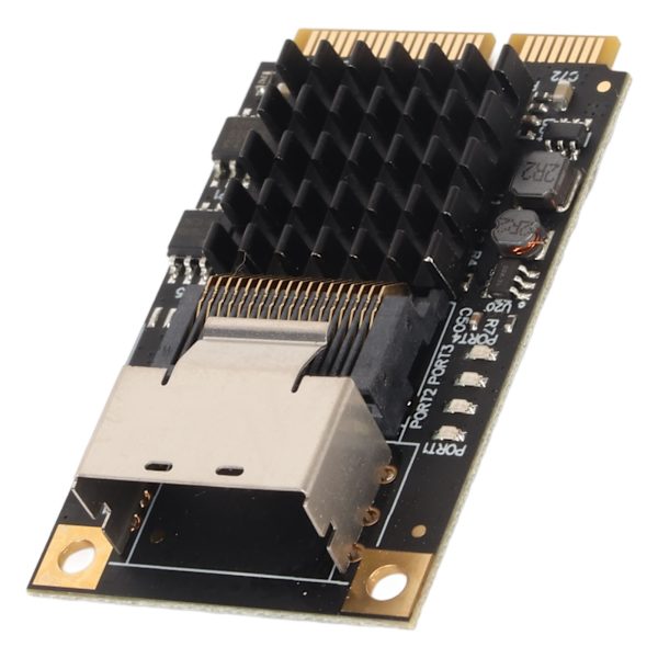 Mini PCIE-udvidelseskort 4 SATA 3.0 6Gb/s RAID MSI NCQ AHCI 1.0 88SE9215 Udvidelseskort til værtscontroller