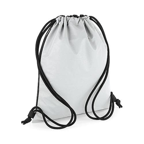 BagBase Unisex Reflex Gymsac Silver Reflective One Size
