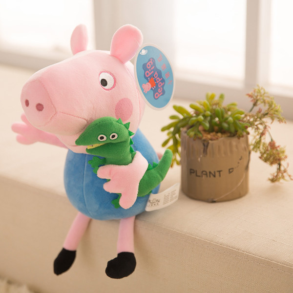 Page George's fyra plysch leksaker - George 40cm