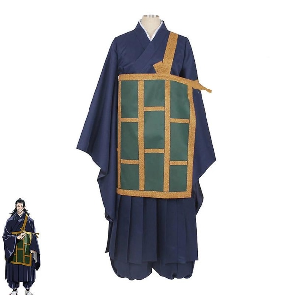 Geto Suguru Cosplay För Vuxna Japansk Anime Uniform Full Set Halloween Fancy Dress Carnival Party Kostymer L