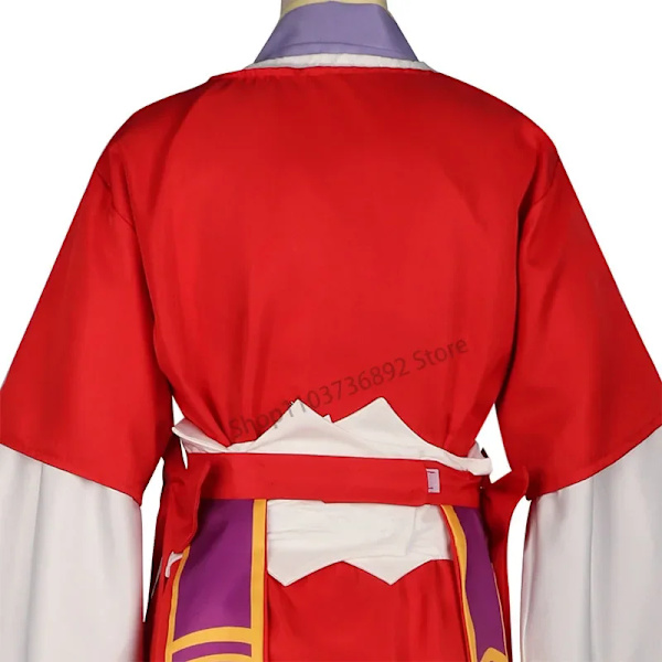 Rävdemon Little Red Lady COS-dräkt Tushan anime Susu COS-dräkt Tushan Red COS-dräkt L C1W1
