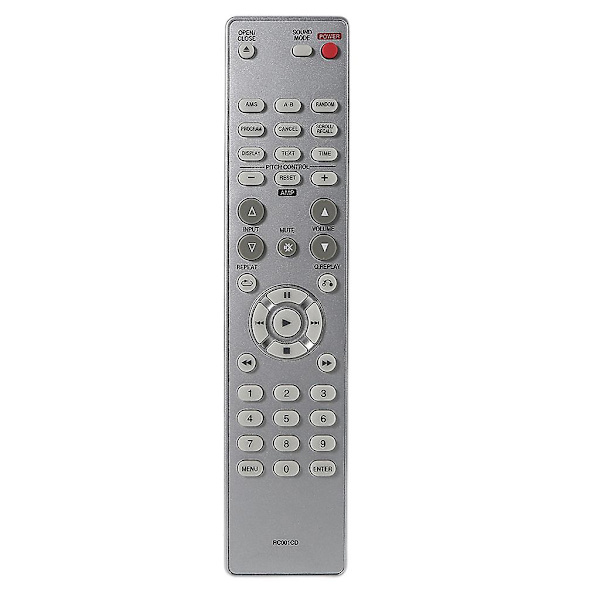 Fjärrkontroll lämplig för Marantz Cd6002 Cd6005 Cd46 Cd67 Cdm3 Cdm4 Cdm9 null none