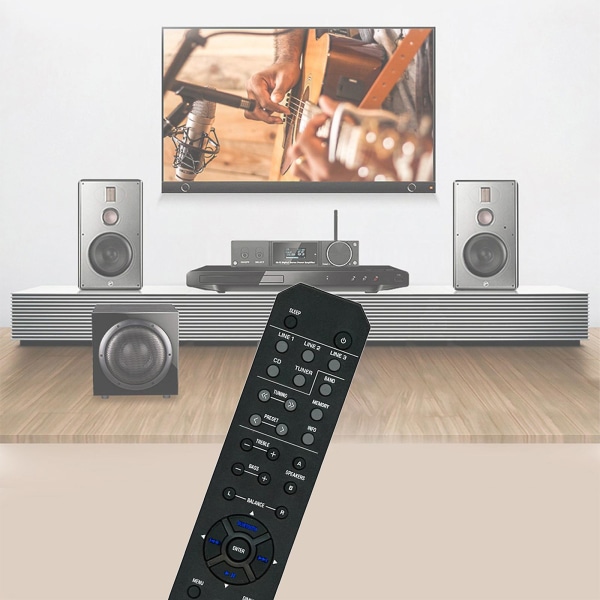 Soundbar Remote Rax33 Zu49260 Audio Högtalarfjärrkontroll för Yamahar-s202 R-s202bl null none
