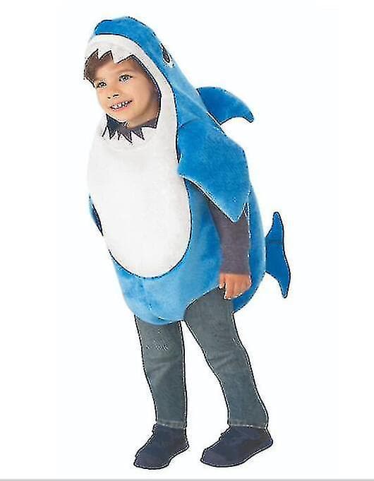 Barnhajfamiljen Halloween julkostym A