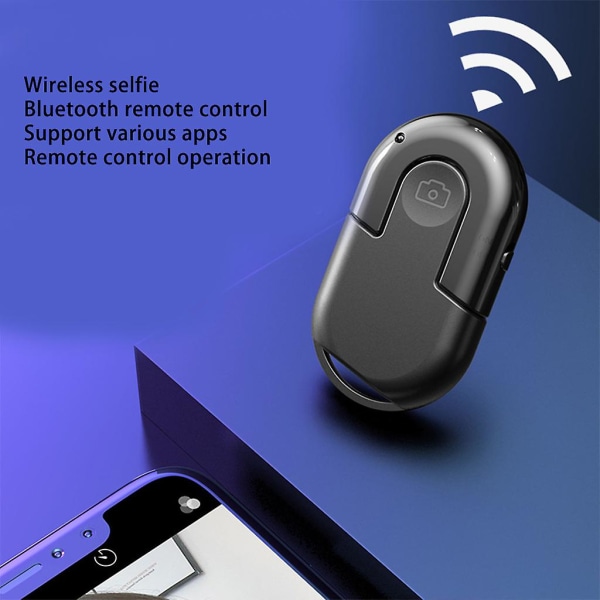 Mini Bärbar För Fräsch Färg Unikt Utseende 2 St. Q03 Selfie Bluetooth-komp Red and blue none