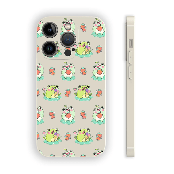 Creative Cartoon Tpu Gummi Stötsäkert Phone case För Iphone 15 Case Series Stil E Vit Ypdt1805