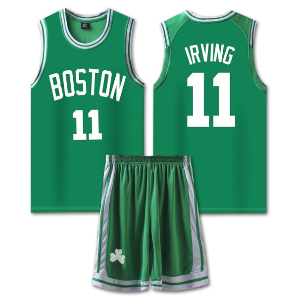 NBA Basket Uniform BIM Green Suit-11 Irving 2XL (170-175cm)