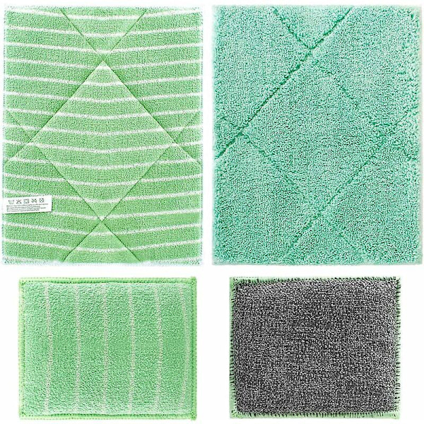 Lot De 6 Chiffon Bambou Microfibre Pour Vitres Miroirs Carreaux Carrosserie  Microfibre Bambou Vitre Mnage Salle De Bain