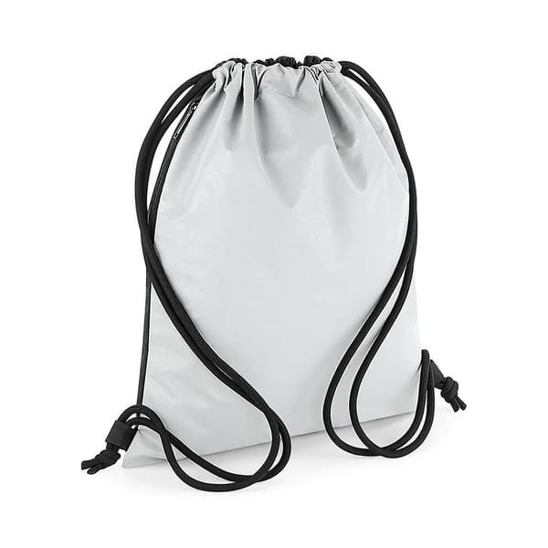 BagBase Unisex Reflex Gymsac Silver Reflective One Size