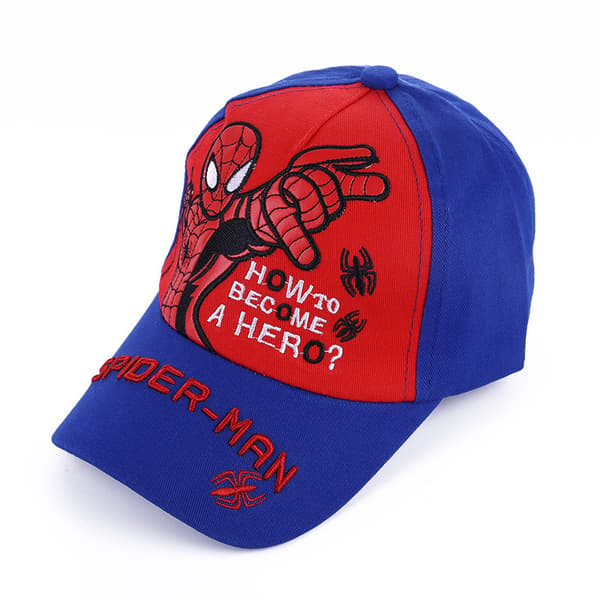 Spiderman runt basebollkeps spetsig hatt hip style 22