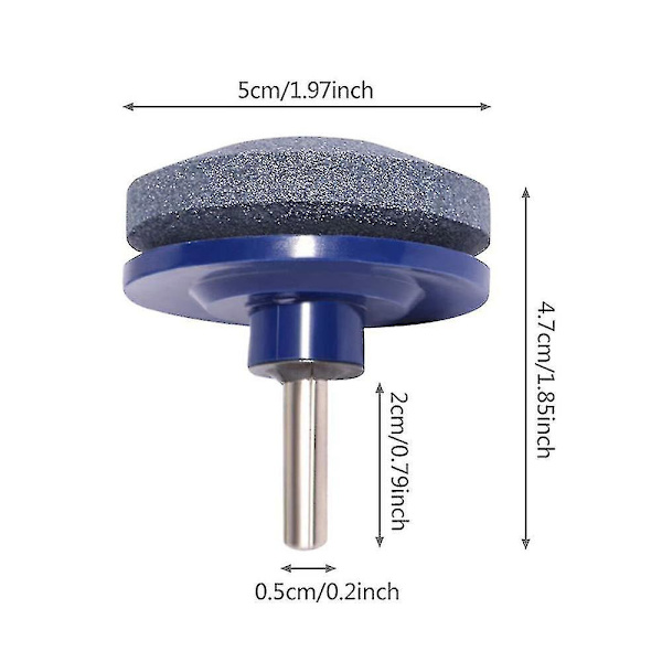 50 mm snabbare gräsklippare Slipare Gräsklippare Bladvässare Universal Roterande borrsnitt, 2st A Red