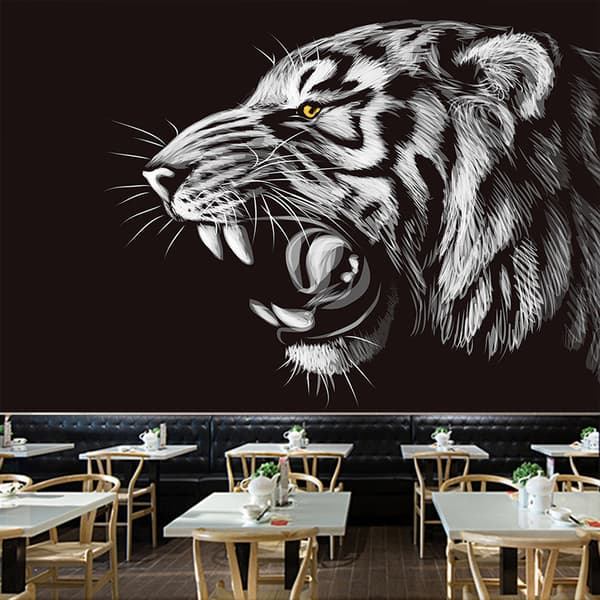 Cool Tiger Tapestry m 1150CM*130CM-35