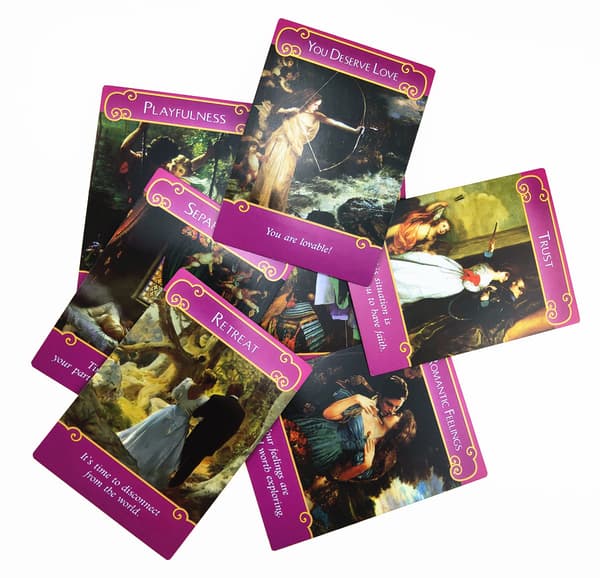 romantik ängel Tarot Divination Card