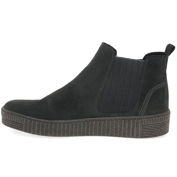 Gabor Lourdes Chelsea stövlar dam Pepper Suede Uk 7.5
