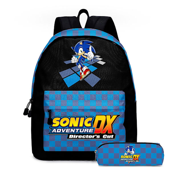 2022 Ny tecknad Sonic Anime Ryggsäck för män-c