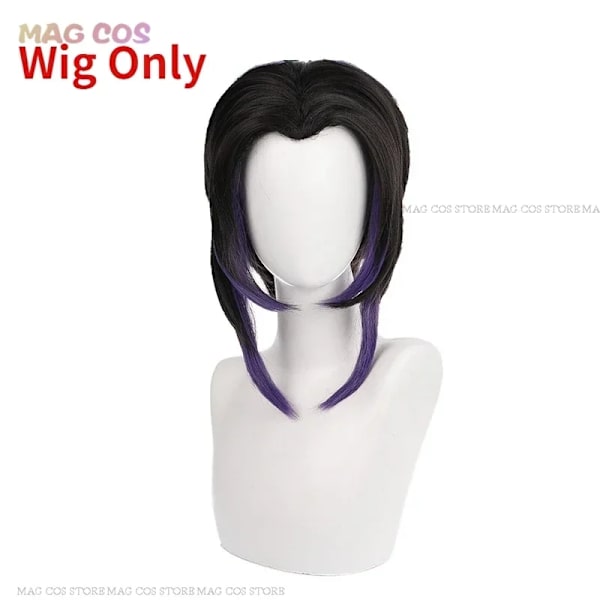 Shinobu Adult Kids Kochou Anime Cosplay Kostym Kanae Cosplay Kläder Fjäril Klämma Kvinnor Uniform Slayer Kappa Halloween Outfit kid 130 Wig a only