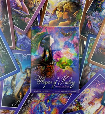 whisper healing oracle Spådomskort