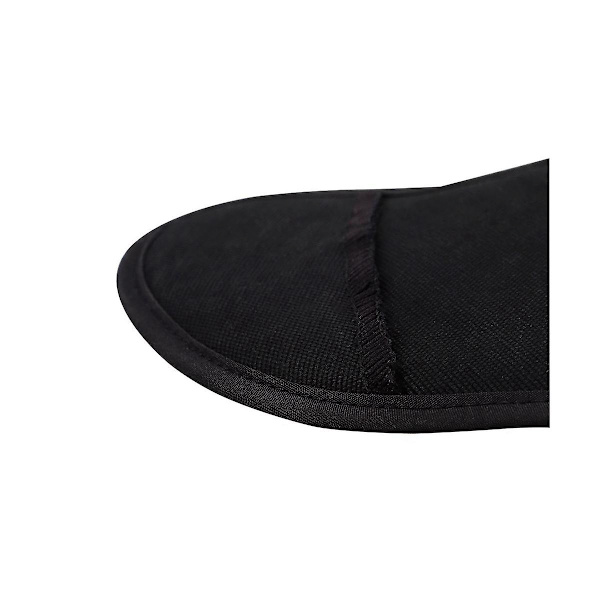 4/4-4/3 universal fiolflanell axelstöd ren bomull Bekväma vadderade fioltillbehör Black none