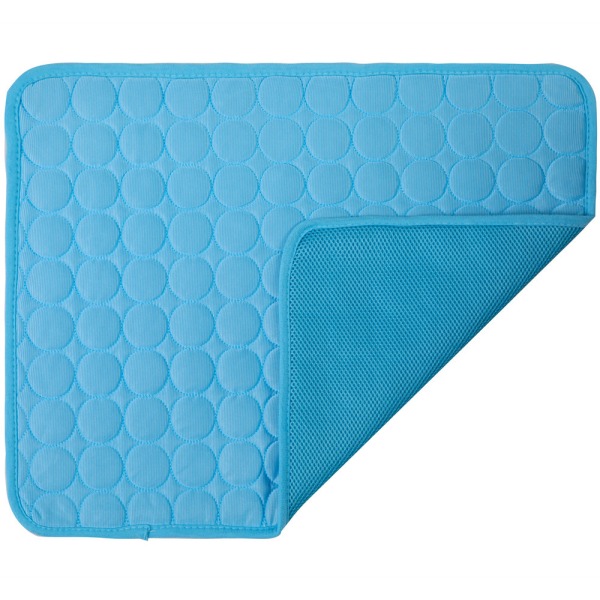 Summer Pet Ice Mat Kennel Ice Silk Mat Mörkblå 40*30--XS