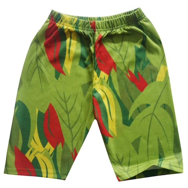 Moana Maui Kids Boy Costume Kortärmad T-shirt Shorts Outfit Pyjamas Nattkläder 9-10 Years