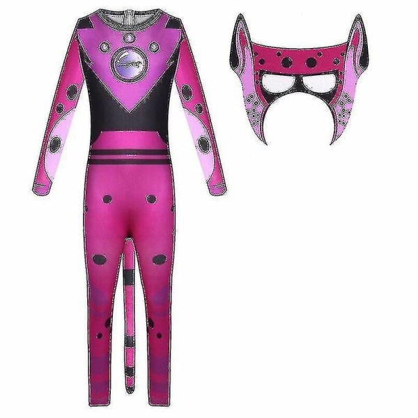 Anime Wild Kratts Body Halloween Kostymer För Barn Pojkar Character Jumpsuits Fancy Dress Party Kläder Med Mask K 03 110