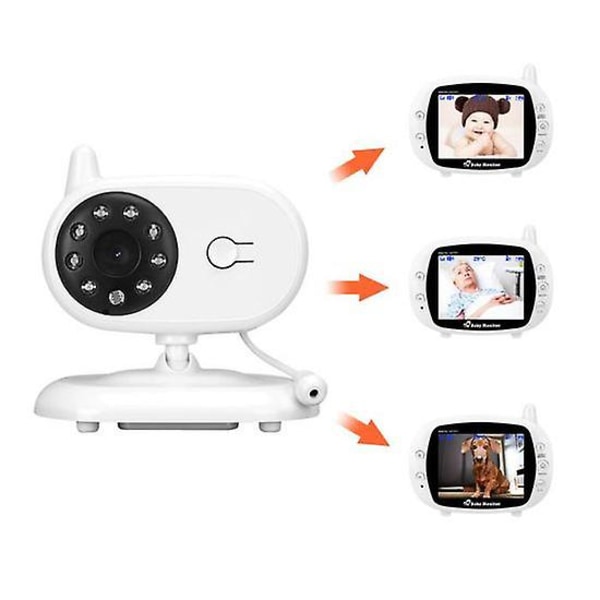 Babyphone Video Trådlös multifunktions 3,5 LCD-färgvideo