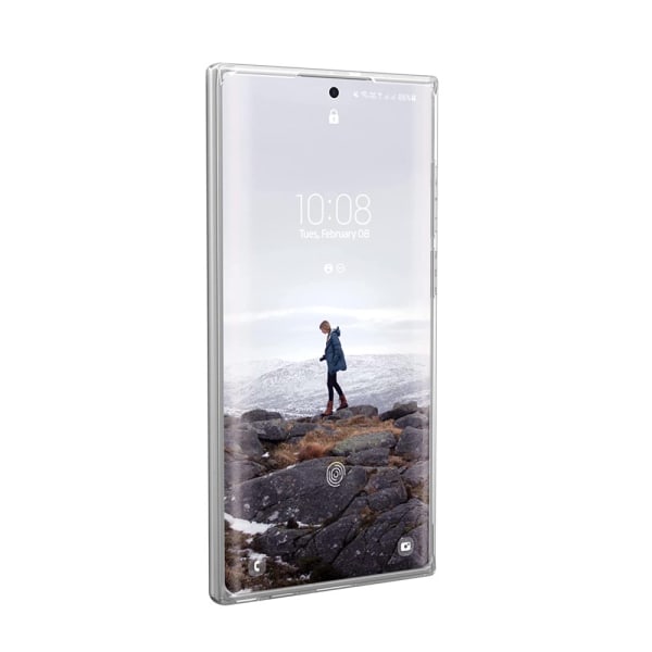 [U] av UAG Designad för Samsung Galaxy S22 Ultra Case Clear Ice Lucent Slim Fit Lätt Snygg Transparent Slagtålig skyddande ice galaxys22ultra[6.8-inch]